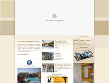 Tablet Screenshot of celayhotel.com